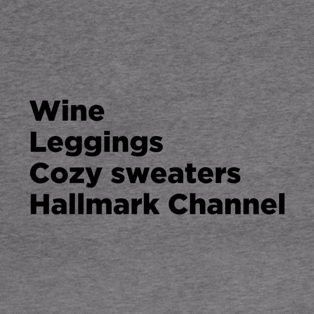 Countdown to Christmas with Wine, Leggings, Sweaters and Hallmark by We Love Pop Culture